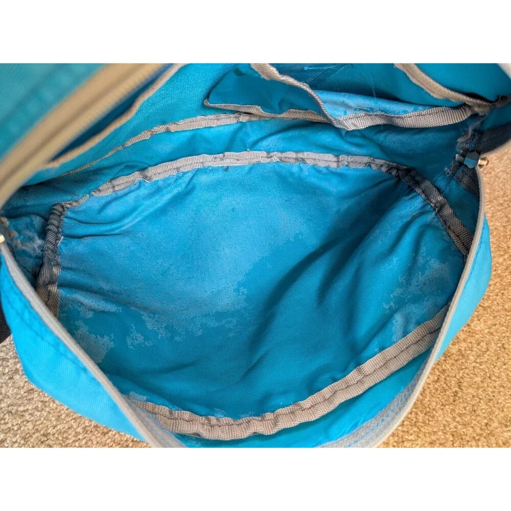 Vintage 90s JanSport Retro Travel Day Fanny Pack Waist Belt Bag Mid / Large Size